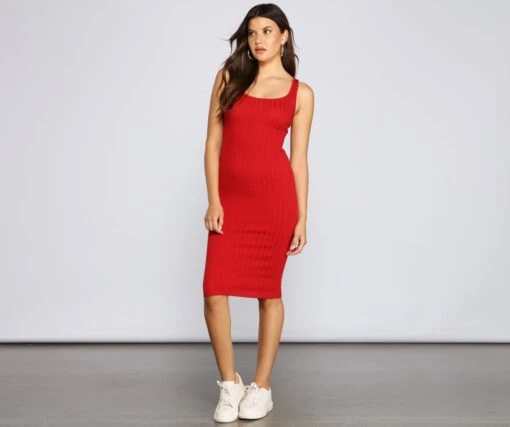 Windsor. Taking The Plunge Scoop Neck Midi Dress -Specialtycookwareus 06005 0927 4 ad1a6aa8 16a0 45f8 8d6b 19912cf1db61