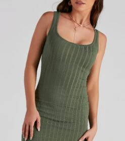Windsor. Taking The Plunge Scoop Neck Midi Dress -Specialtycookwareus 06005 0928 4