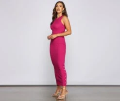 Windsor. Button Up In Style Midi Dress -Specialtycookwareus 06005 1152 3