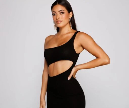 Windsor. Cut Above The Rest Ribbed Knit Mini Dress -Specialtycookwareus 06005 1212 3