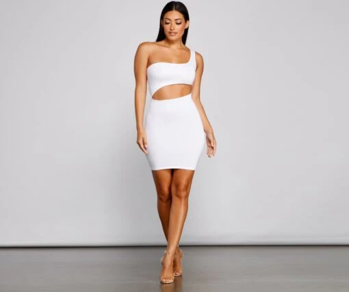 Windsor. Cut Above The Rest Ribbed Knit Mini Dress -Specialtycookwareus 06005 1213 5 ef11edd7 63ce 4c50 8654 7c85088dc800