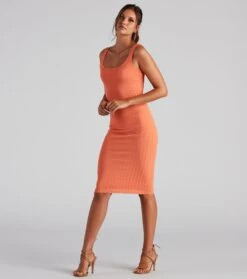 Windsor. Taking The Plunge Scoop Neck Midi Dress -Specialtycookwareus 06005 1237 4