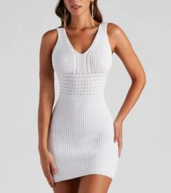 Windsor. Getaway Vibes Mini Sweater Dress -Specialtycookwareus 06005 1425 4
