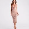 Windsor. Weekend Getaway Midi Sweater Dress -Specialtycookwareus 06005 1642 1