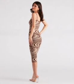 Windsor. Nail The Trend Swirl Print Sweater Dress -Specialtycookwareus 06005 1670 2
