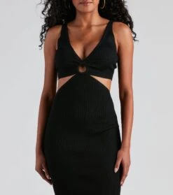 Windsor. Feel The Heat V-Neck Midi Dress -Specialtycookwareus 06005 1687 4