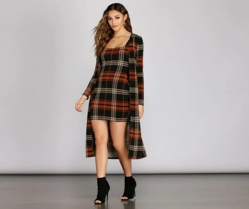 Windsor. Precious In Plaid Duster -Specialtycookwareus 06202 0057 1 6f100dcd b40c 4c6f 9807 41c0f9bbed97