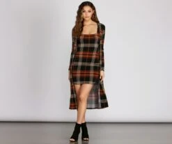 Windsor. Precious In Plaid Duster -Specialtycookwareus 06202 0057 4 8a7ebca8 2d19 4950 bd06 d2fec0267fb5