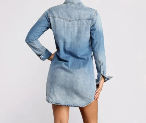 Windsor. Look At Her Denim Tunic -Specialtycookwareus 06203 0060 2