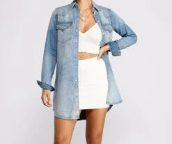 Windsor. Look At Her Denim Tunic -Specialtycookwareus 06203 0060 5