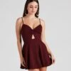 Windsor. Trendy Twist-Front Skater Romper -Specialtycookwareus 06503 1006 1
